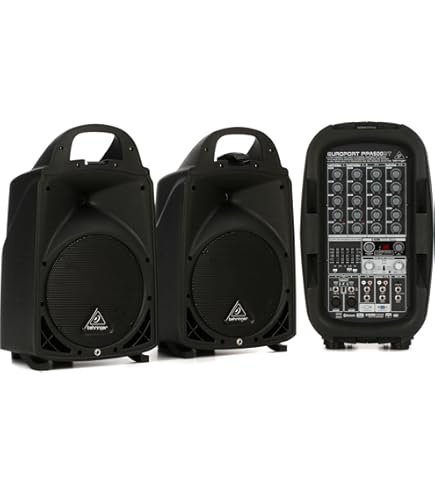 Amazon.com: Behringer EUROPORT EPS500MP3 Ultra-Compact 500